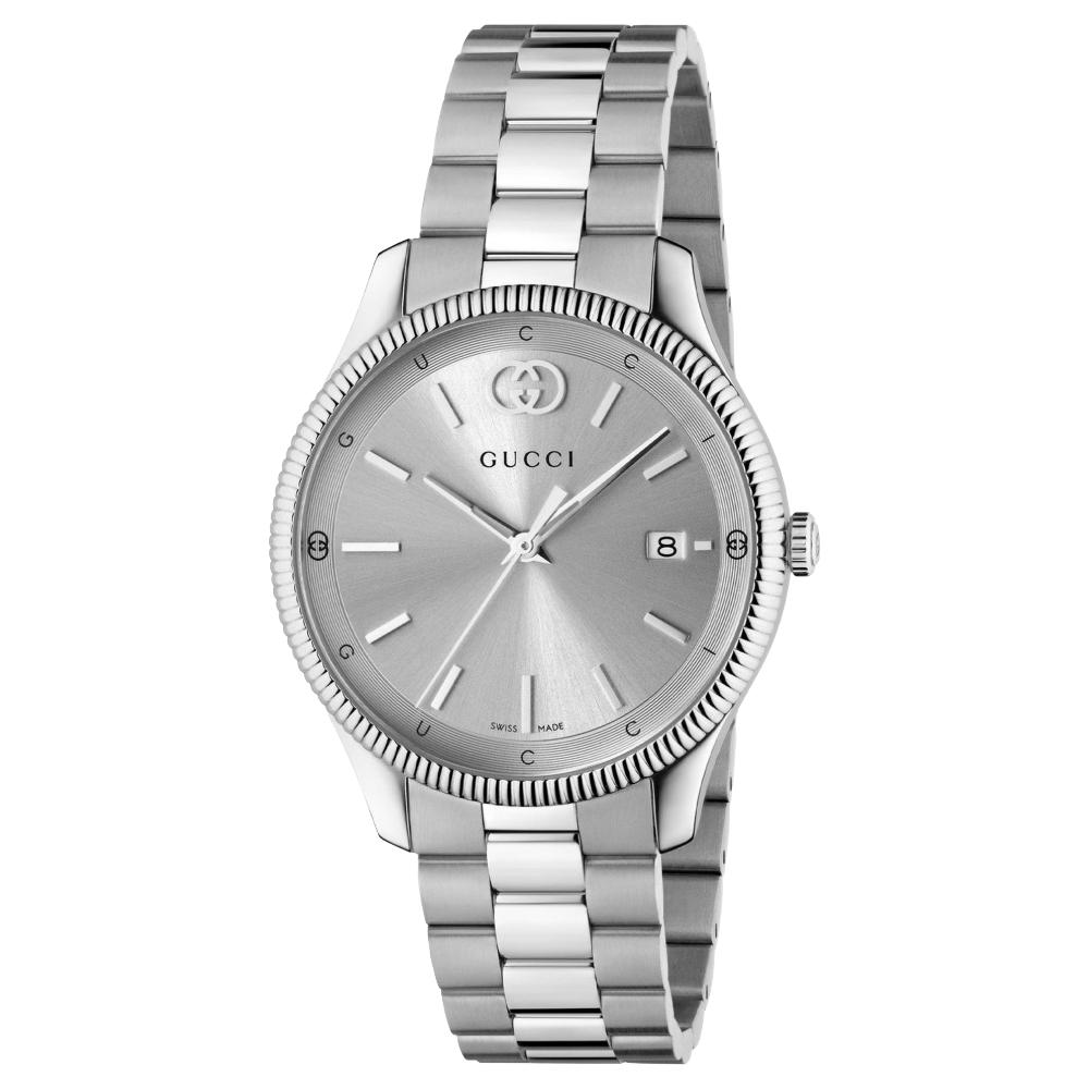 Gucci YA1264232 G-Timeless Silver Dial Men's Watch