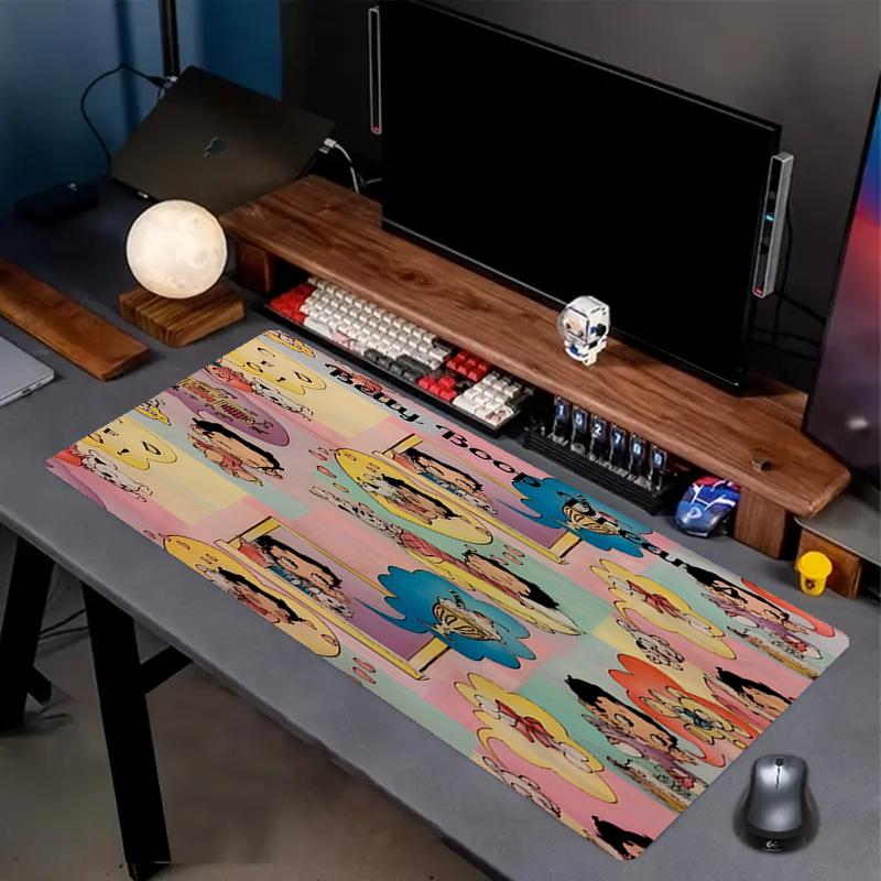 Sexy Doll Print Mouse Pad, Anti‑Slip Desktop Keyboard Mat, for PC Laptop Gaming Working Daily Use, Cool Festival Surprise Gift