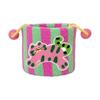 Cotton Rope Basket Fluffy  Storage Basket Snack Storage Container Adorable Desktop Storage Box For Desk Bathroom Counter