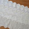 2Meters/lot 20cm Wide Spot Textile Clothing Home Textile Accessories Lolita White Beige Cotton Embroidery Lace Fabric