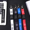 ZPU1  For Mercedes Benz A C E S G Class GLS W177 E300 GLC CLE CLA GLB New Neck Straps Lanyard Key Chain Work ID Card Hanging Rope Ring
