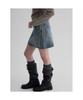 8SECONDS Denim Mini Skirt Blue