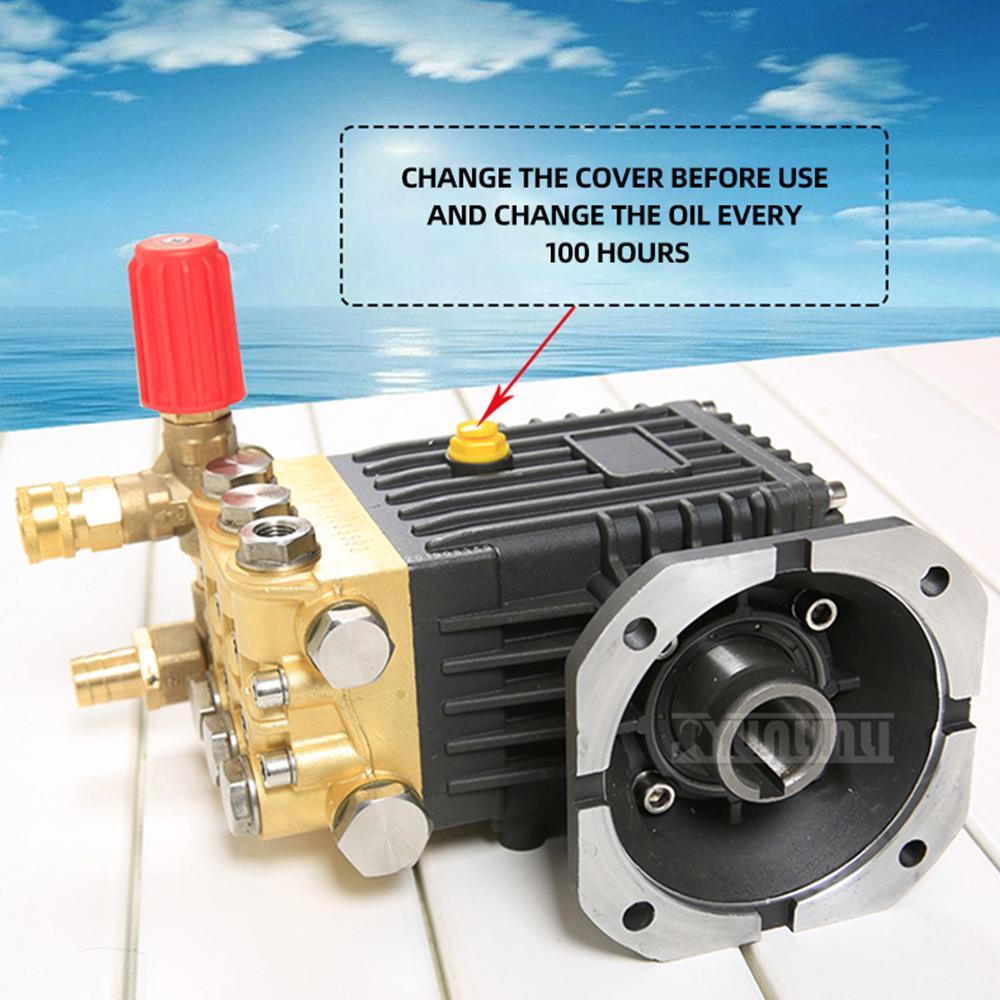 High Pressure Cleaner Motor Pump Head Commercial Car Washing Machine 220V Fog Booster Plunger Pump Floor Farm Cleaning Machine