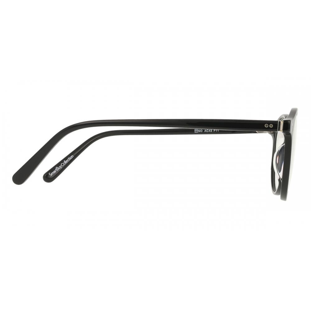 Full Rim Oval Black Smartbuy Collection Pony Ac43 Fashion Unisex Eyeglasses
