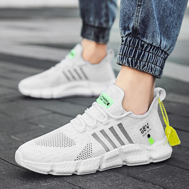 Summer Thin Men's Shoes Mesh Shoes Sports Hollow Mesh Lightweight Running Shoes Running Shoes Casual Shoes Men