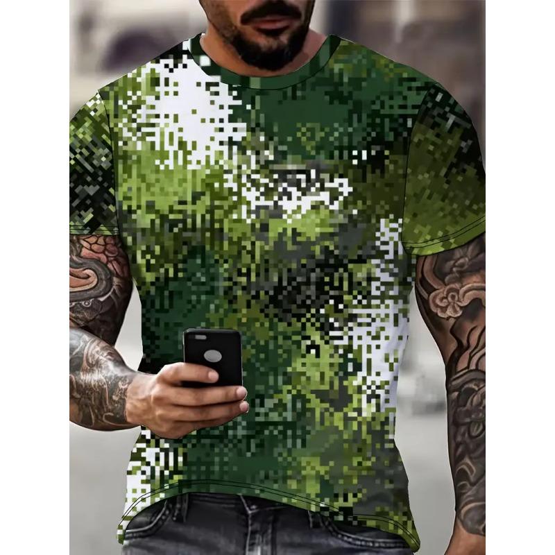 [Pilsen Selection] Men's fashionable casual short-sleeved breathable T-shirt