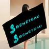 B-BENETEAU Logo Beach Towel Colorful Bath Towels For Girl Microfiber Quick Dry Custom Sand Free Beach Yoga Spa Gym Pool