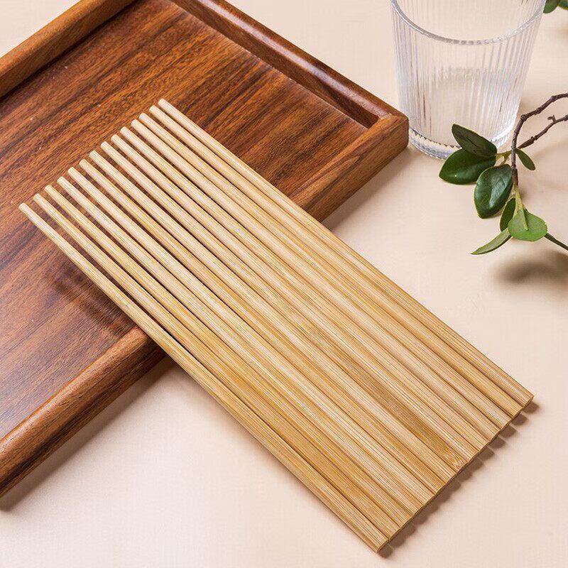 Qiwei Traditional Carbonized Nan Bamboo Chopsticks