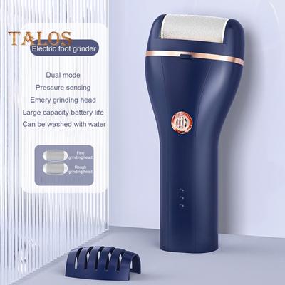 Electric Foot Callus Remover 2 Speed Adjustable Feet Dead Skin Remover USB Rechargeable Pedicure Device Kit with 3 Roller Heads for Home Foot Care