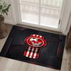 Kenworth Design Crystal Velvet Carpet Cozy Non?Slip Printed Rug For Bedroom Living Room Entrance