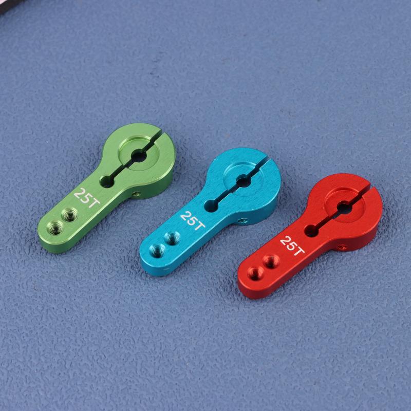 25T M3 Metal Rc Servo Horn Aluminum Arm Set For Mg995 Mg996R E9001 Futaba Savox Xcore Hl Hsp Powerhd Jx Spt Dspower Diy Car Toy