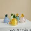 Ananas Comosus Crystal Pineapple Ornaments Glass Miniatures Pineapple Model  Fengshui Paperweight