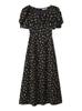 Sustainable Fruit Print Dress SWFO262015 DNVY 00 [Snidel] Women's