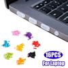 16Pcs/Set Universal Laptop Port Protective Stopper For PC Notebook Charging Port Laptop Anti-dust Plug Computer Dust Cover Set2