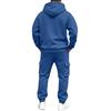 Men's Hooded Sweatshirt Set for Casual Street