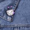 Cartoon TV Badge: Cute Rune Brooch & Game Pin for Backpack or Clothes