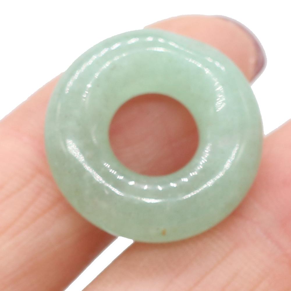 1ks korálky z přírodního kamene s velkým otvorem, reiki léčivý krystal křemen volné korálky pro výrobu šperků DIY náhrdelník klíčenka dekorativní doplňky 6×20 mm