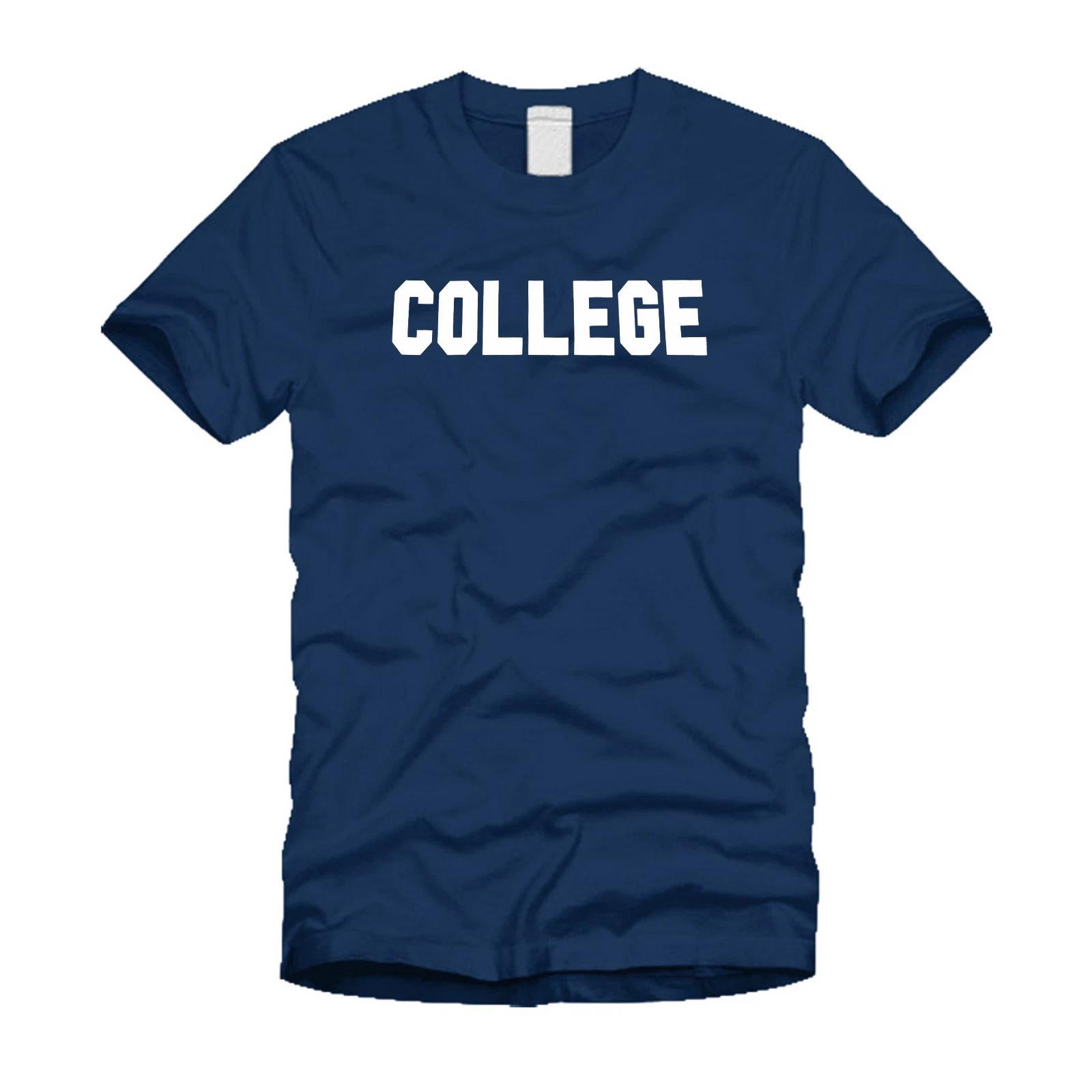 COLLEGE - Animal House Spoof Funny Cool Navy Blue T-Shirt 2XL
