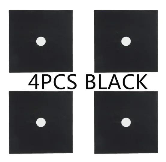 1/4PCS Ochraniacz kuchenki gazowej Pokrowce na palniki kuchenki Akcesoria kuchenne Zmywalna mata Pokrowiec na kuchenkę Pokrowiec na kuchenkę