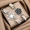 Retro Sweater Shawl Clip With  Studded Alloy Scarf Buckle Anti Exposure Buckle Collar Scarf Cardigan Connecting Buckle