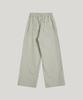 Poeteuseoul Seersucker Stripe Wide Pants_Ivory/Kaki