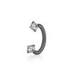 Horseshoe Nose Rings Stainless Steel Rianbow Cz  Nose Stud Lip Eyebrow Helix Ear Piercing Body Jewelry