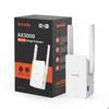Tenda Répéteur A33 WiFi 6 AX3000, Bi-Bande 2,4/5GHz, Port Gigabit,2 Antennes 5dBi, Mode AP, LED Intelligent, Couverture 150 M²