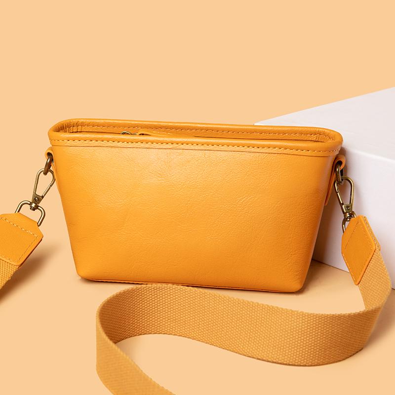 Luxury leather messenger bags for women  high quality bags and purses  feminine shoulder crossbody shopper bag