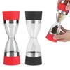 Kitchen Salt Pepper Grinder Mill Hourglass Shape Manual Salt And Pepper Grinder Double Pepper Mill Muller Cooking Tools