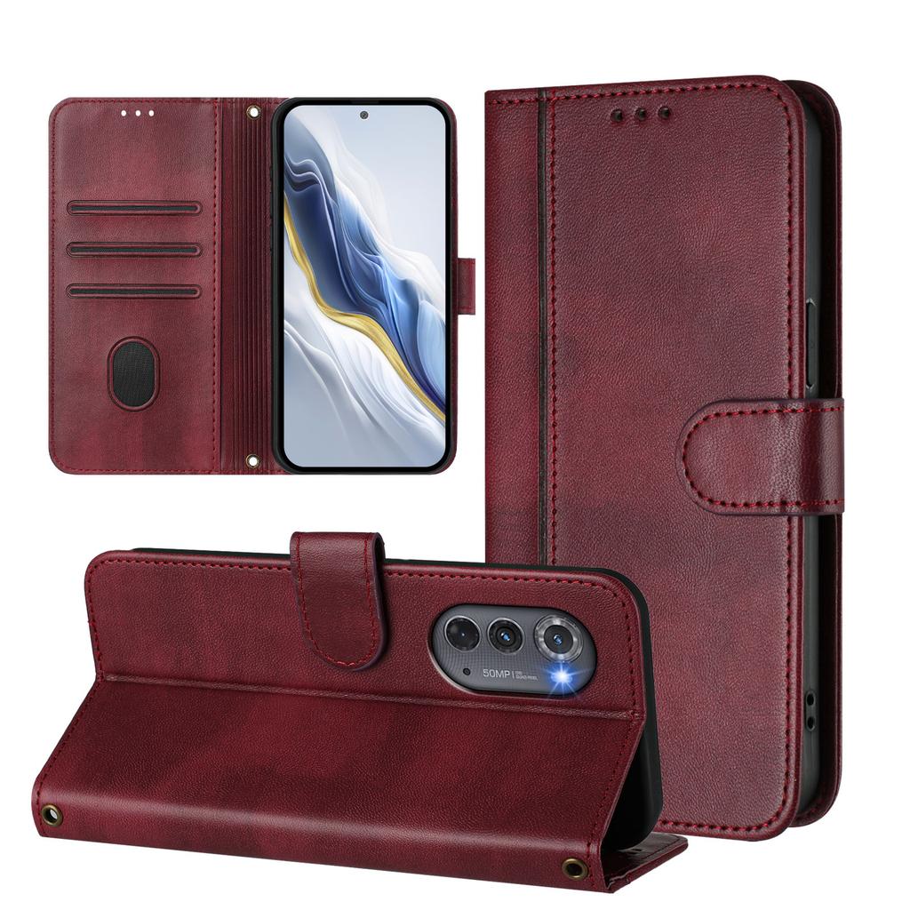 Leather Case For Motorola Edge 40 40 Neo 40 Pro 30 Fusion 30 Ultra 30 Pro 30 Neo 30 Edge 2022 2023 2024 2025 Flip Wallet Cover