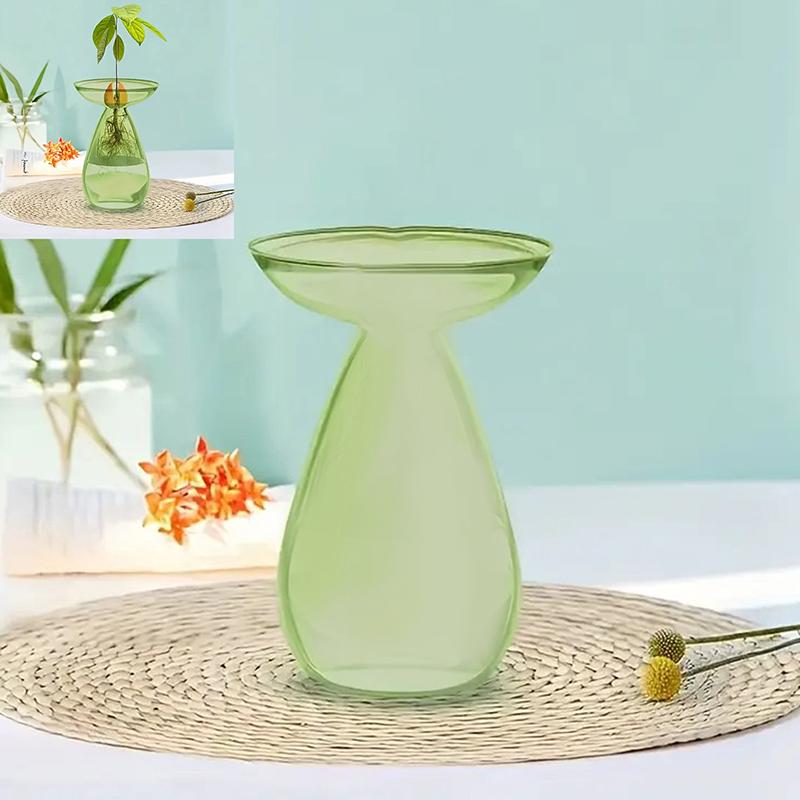 Colorful Transparent Avocado Hydroponic Vase Glass Avocado Seed Starter Vase Plant Seed Growing Kit Gardening Lovers Home Decor
