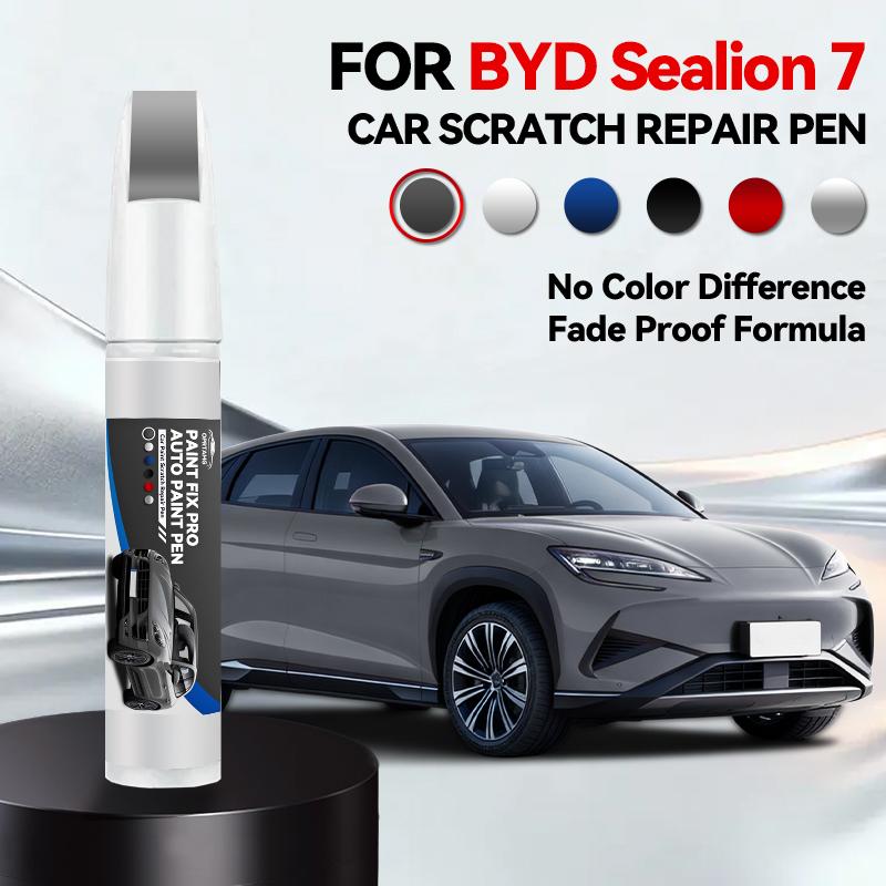 

For BYD Sealion 7 1990-2026 Paint Repair Pen Touch Up Scratch Remover DIY Auto Accessories Black White Silver Gray Blue Red