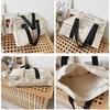 Large Capacity Tooling Canvas Shoulder Bag Men and Girls Hip-hop Bag Handbag Women