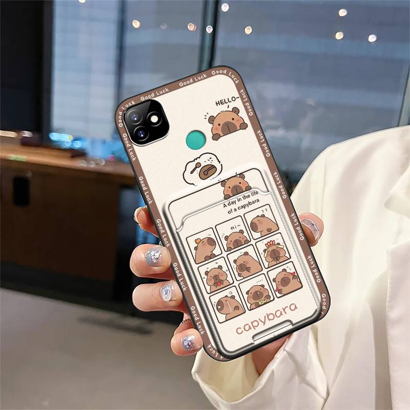 protective TPU Phone Case For Itel P36 Play/Vision1 Cover Dirt-resistant Waterproof Card sleeve Cartoon Graffiti Durable