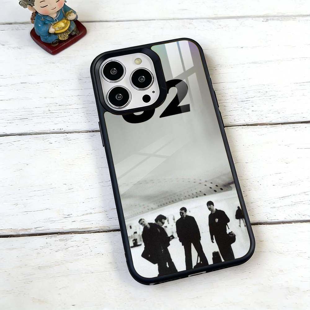 Band U-U2 Phone Case For iPhone17,16,15,14,13,12,11 Plus,Pro Magnetic with Magsafe Wireless Charging