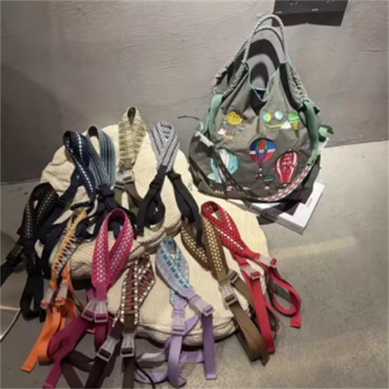 Diamond Pattern Extra Wide Shoulder Strap - Adjustable Detachable for Camera Bag Laptop Case Luggage