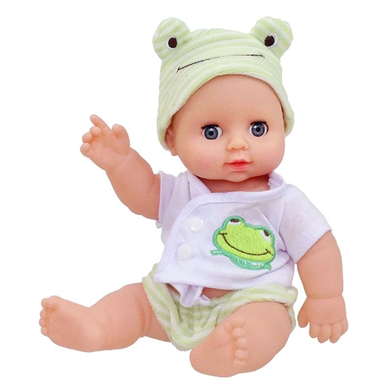 

12’’ Baby Girl for Doll White Reborn Toy for w/ Washable Dress 360 Rotate for Head Joints Soft Full Body Vinyl Perfect G красный