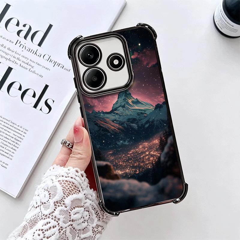 A Court of Mist Fury VELARIS City Plating Phone Case For Xiaomi Redmi Note 14 15 Pro Plus 13 12 11 11S 11T 10 9S 9 5G Anti-Fall