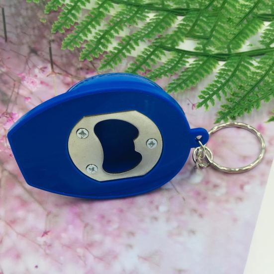 2Pcs Hanging Buckle Multipurpose Helmet Shape Decorative Bottle Opener Design Anti-loss Creative Key