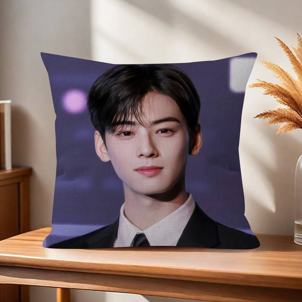Singer Cha Ido EunWoo  45*45cm Cushion Cover Pillow Cover Decor Pillowcase Home Pillowcase for Couch Pillow