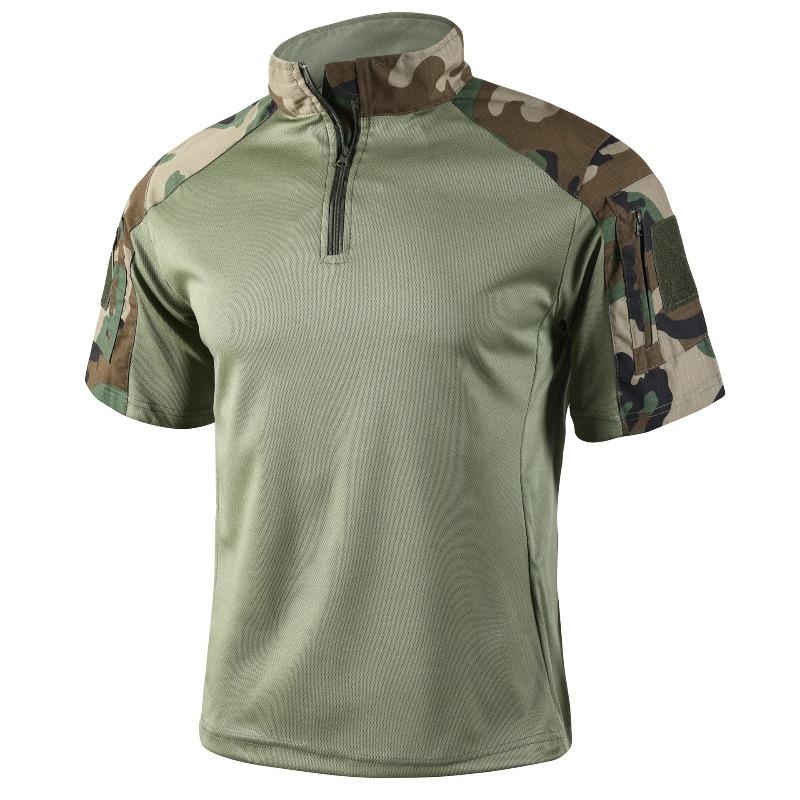 Short Sleeve Quick Dry T Shirt Men's T Shirt Outdoor Hiking Shirts Climbing  Breathable
