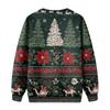 Men's Round Neck Fleece-Lined Thick Warm Sweatshirt