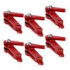 6 Pezzi Moschettoni a Linea per Planer Board Clip di Rilascio Downrigger Moschettone a Tensione Pesante Clip di Rilascio Peso Clip di Rilascio per Pesca