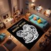 Auto M-Moto Guzzi Floor Mat Eco Flannel Doormat Non-Slip Odorless Indoor Soft Short Plush Floor Rug