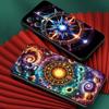 Cosmic Starry Sky Pattern Phone Case For Xiaomi Redmi Note 15 14 13 12 12S 11E 11 11S Pro Plus 4G 5G Black Soft TPU