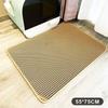 Cat Litter Mat Heavy Duty 2 Layer Waterproof Washable Non Slip Floor Protector for Home Pet Area