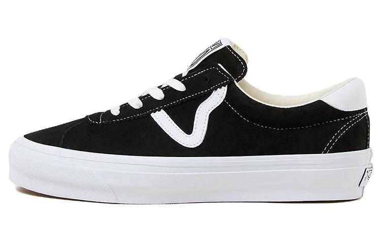 Vans Sport 73 Lx  Pig Suede - Black White  VN000CR1BA2 39