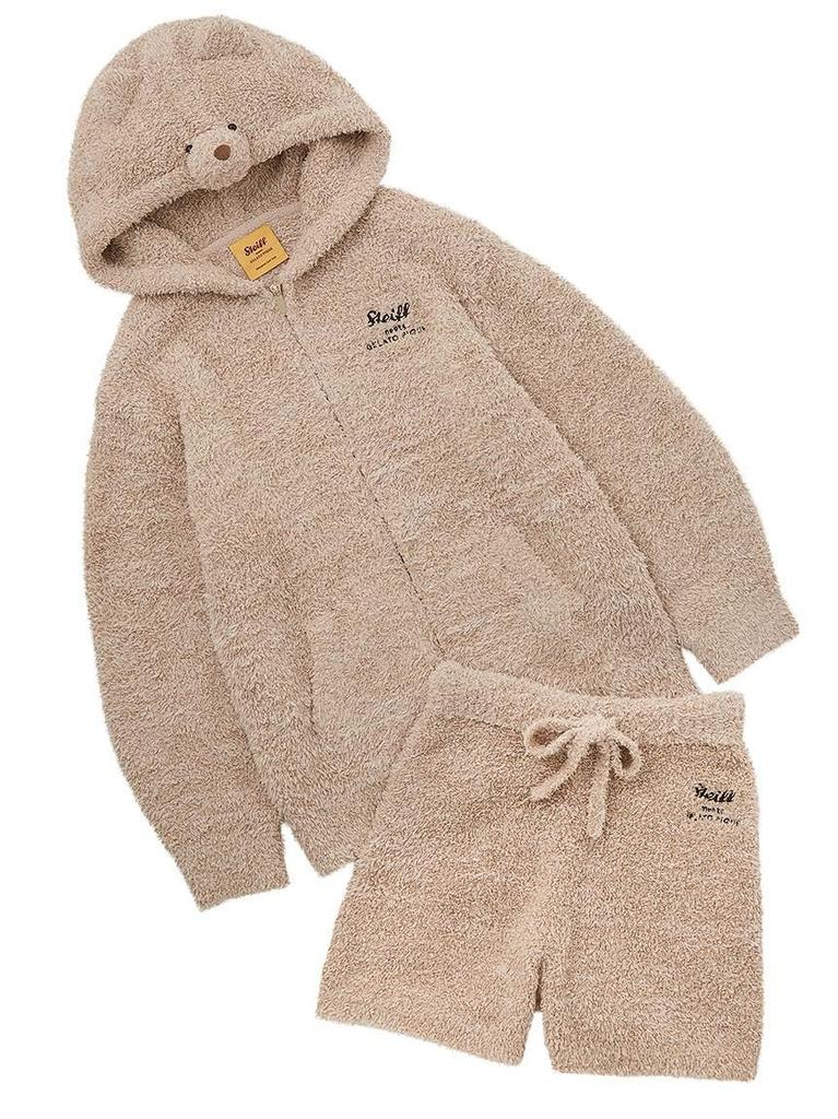Steiff Gelato Jimmy Hoodie Shorts SETPWNT245074BRWF &