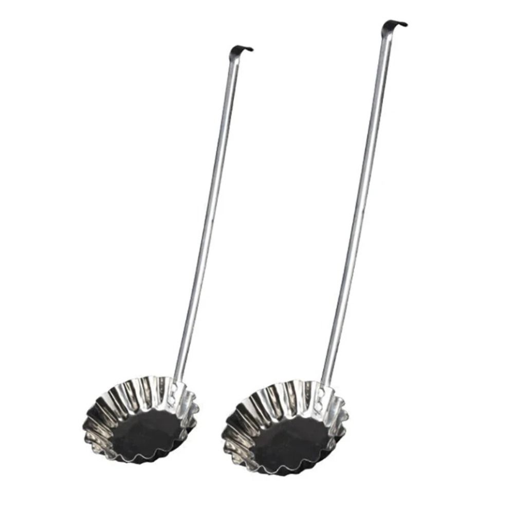 Stainless Steel Pancake Scoop Non-stick Meat Pie Maker Durable Meatball Spoon