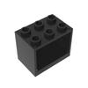 CUPBOARD 2X3X2,DOOR 3X2,DRAWER Compatible 92410 4532 4533 30125 35245 4536 Self-Locking Bricks Building Blocks Toys Accessories